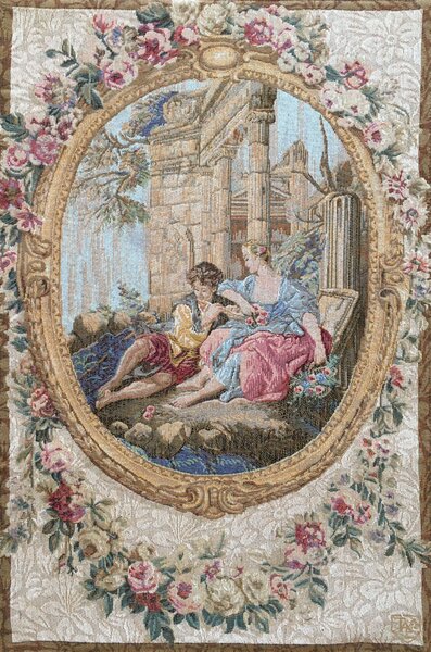 A szerenád - gobelin faliszőnyeg (jacquard szövés) (kicsi)