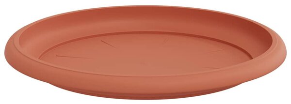 Kerek Virág Tálca 6 pcs Tégla Vörös Ø 19 x 2 cm Műanyag