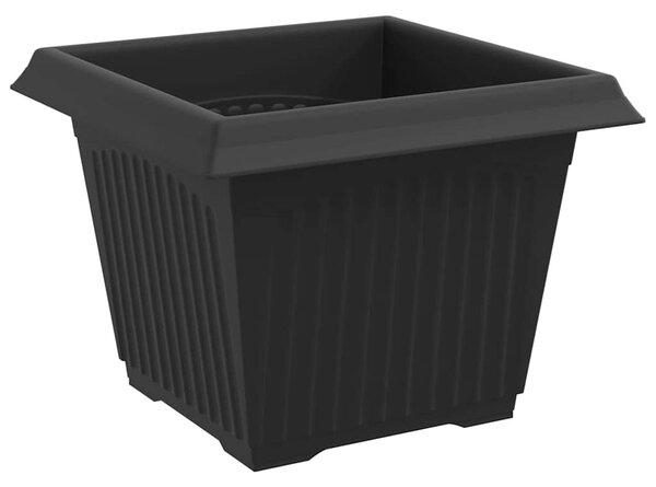 Növénycserép 24 db Fekete Műanyag