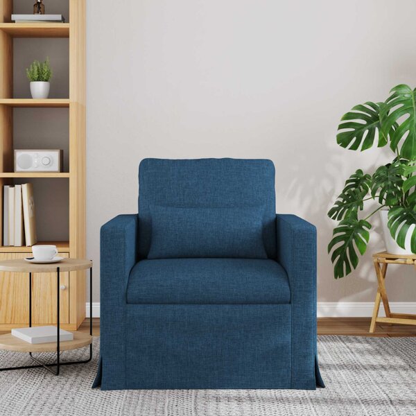 Kanapé Kék 78 x 78 x 80 cm szövet