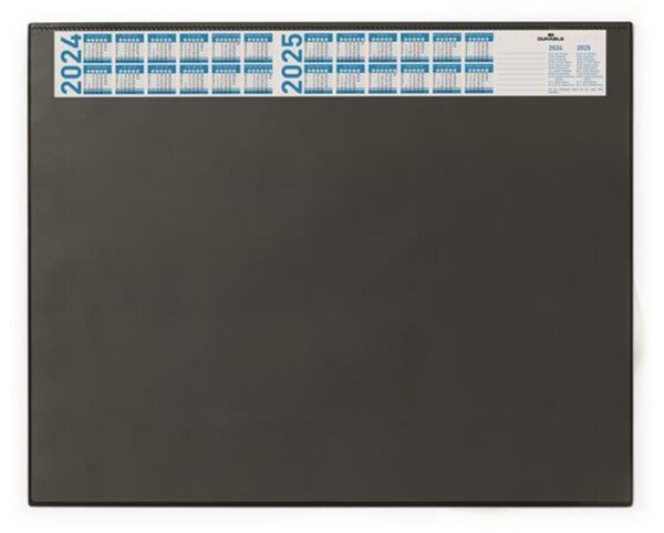 Könyökalátét, 650x520 mm, éves kalendárral, DURABLE, áttetsző (DB720401)
