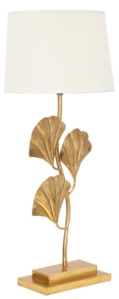Aranyszínű Levél Mintás Asztali Lámpa Mauro Ferretti glam modern luxus