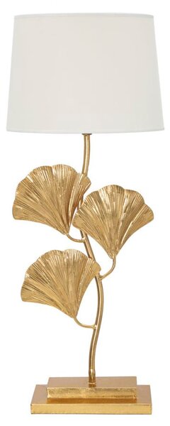 Aranyszínű Levél Mintás Asztali Lámpa Mauro Ferretti glam modern luxus