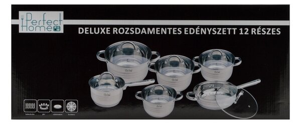 12 részes Perfect Home Deluxe edényszett