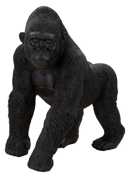 Fekete Gorilla Szobor (Modern Dekoráció)