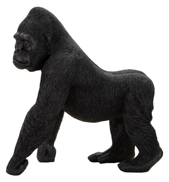 Fekete Gorilla Szobor (Modern Dekoráció)