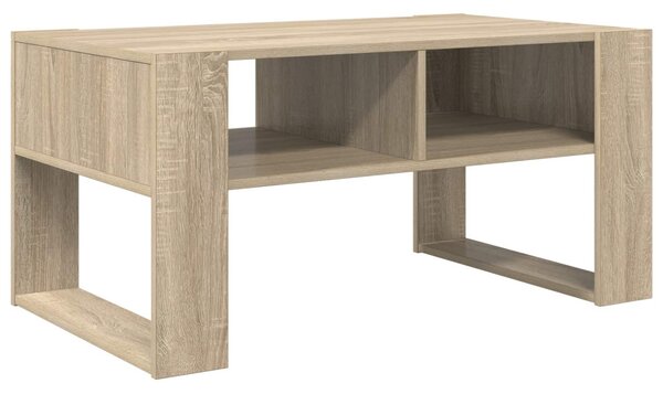 Dohányzóasztal tárolóval Sonoma tölgy 92 x 53 x 45 cm Faanyag
