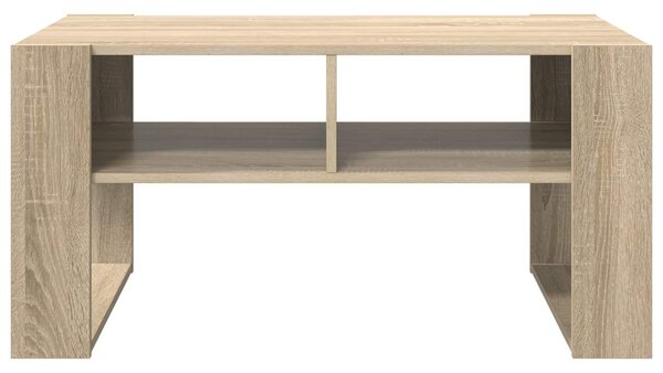 Dohányzóasztal tárolóval Sonoma tölgy 92 x 53 x 45 cm Faanyag
