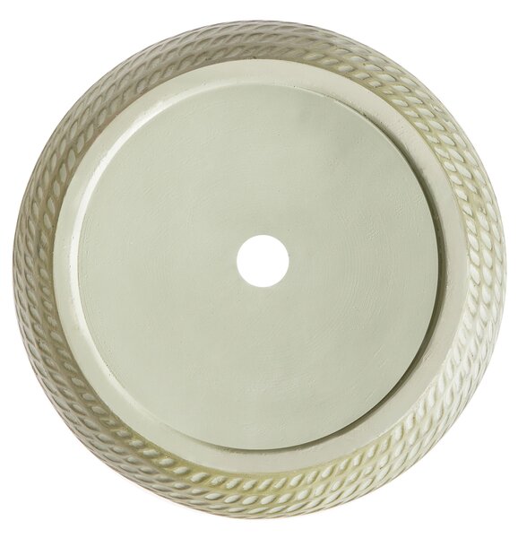 Virágcserép LIVADIA 39 cm Olivazöld