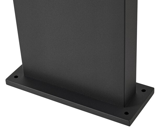 Arcchio Iberion LED ösvény világítás, 90 cm, antracit, érzékelővel, Fekete, Alumínium, Modern