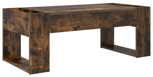 Dohányzóasztal Füstölt tölgy 110 x 50 x 41 cm Faanyag