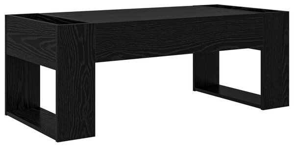 Dohányzóasztal Fekete tölgy 110 x 50 x 41 cm Faanyag