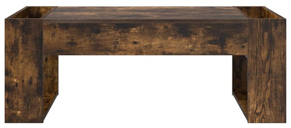 Dohányzóasztal Füstölt tölgy 110 x 50 x 41 cm Faanyag