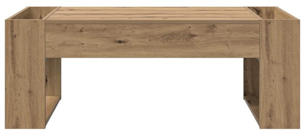 Dohányzóasztal Artisan tölgy 110 x 50 x 41 cm Faanyag