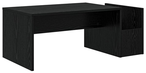Dohányzóasztal Fekete tölgy 90 x 45 x 35 cm Faanyag