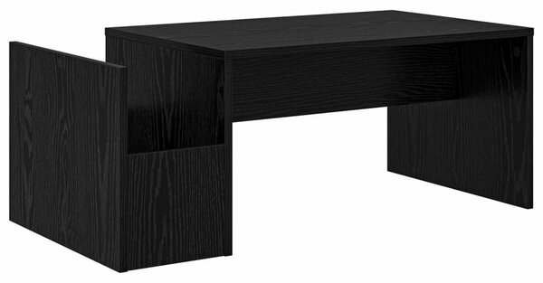 Dohányzóasztal Fekete tölgy 90 x 45 x 35 cm Faanyag