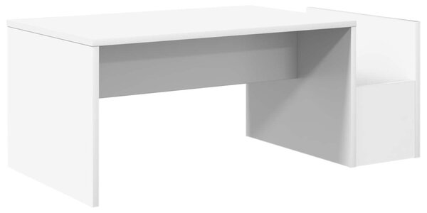Dohányzóasztal Fehér 90 x 45 x 35 cm Faanyag