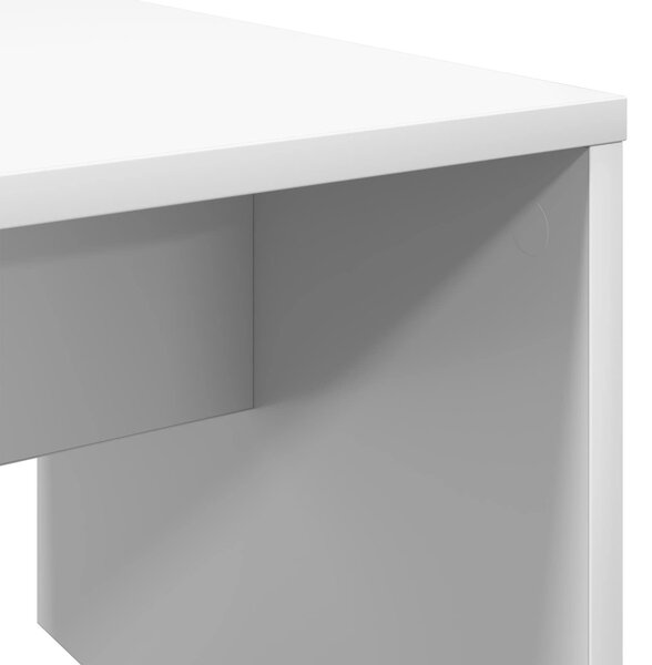 Dohányzóasztal Fehér 90 x 45 x 35 cm Faanyag