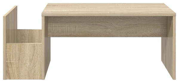 Dohányzóasztal Sonoma tölgy 90 x 45 x 35 cm Faanyag