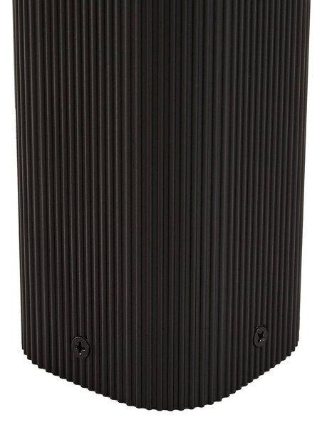 Lindby Halvar ösvény világítás, 50 cm, fekete, IP65, GU10, dimmelhető, Fekete, fém, Modern