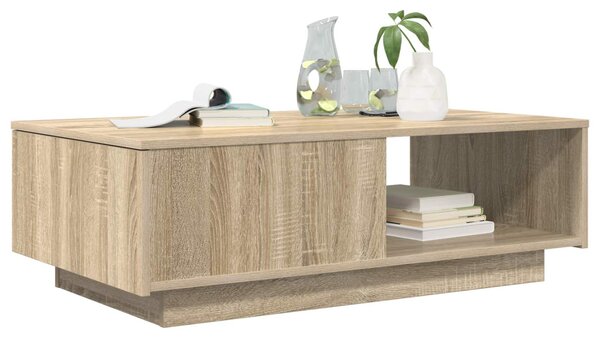 Dohányzóasztal fiókkal Sonoma tölgy 95 x 55 x 31 cm Faanyag