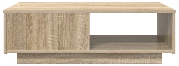 Dohányzóasztal fiókkal Sonoma tölgy 95 x 55 x 31 cm Faanyag