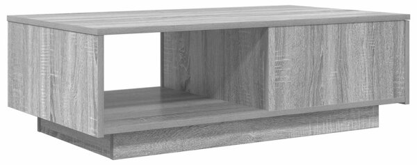 Dohányzóasztal fiókkal Szürke Sonoma 95 x 55 x 31 cm Faanyag
