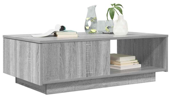 Dohányzóasztal fiókkal Szürke Sonoma 95 x 55 x 31 cm Faanyag