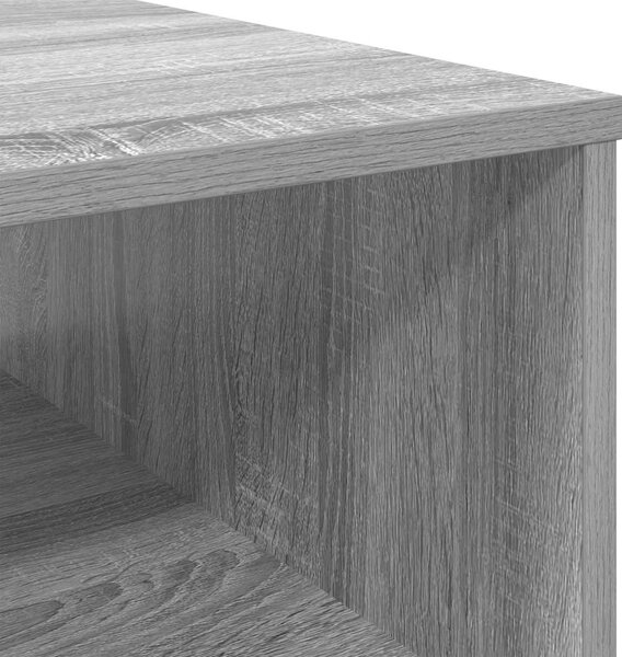 Dohányzóasztal fiókkal Szürke Sonoma 95 x 55 x 31 cm Faanyag