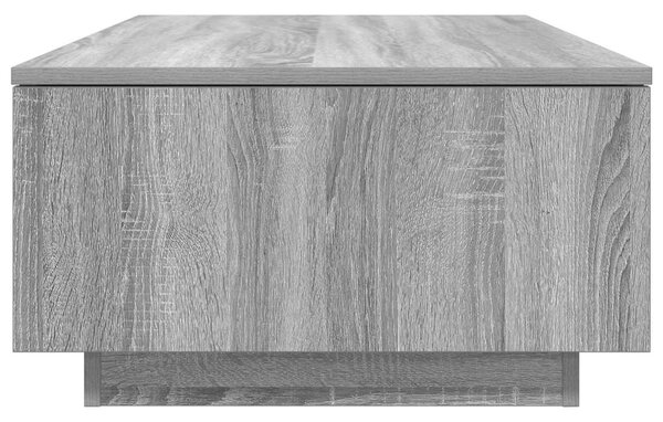 Dohányzóasztal fiókkal Szürke Sonoma 95 x 55 x 31 cm Faanyag