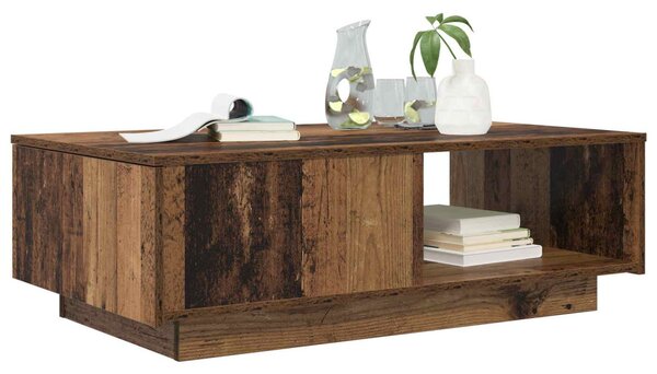 Dohányzóasztal fiókkal Öreg fa 95 x 55 x 31 cm Faanyag