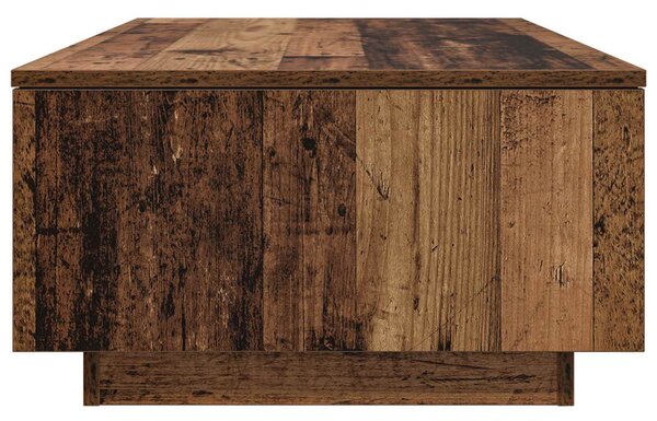 Dohányzóasztal fiókkal Öreg fa 95 x 55 x 31 cm Faanyag