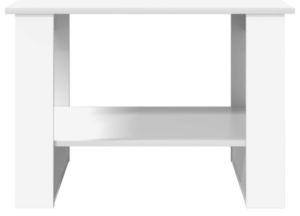 Dohányzóasztal Fehér 72 x 50 x 50 cm Faanyag