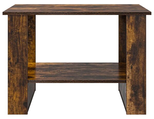Dohányzóasztal Füstölt tölgy 72 x 50 x 50 cm Faanyag