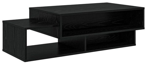 Dohányzóasztal Fekete tölgy 105 x 50 x 32,5 cm Faanyag