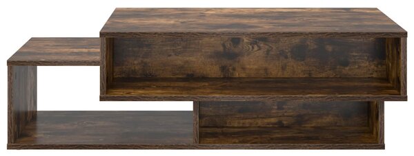 Dohányzóasztal Füstölt tölgy 105 x 50 x 32,5 cm Szerelt Fa