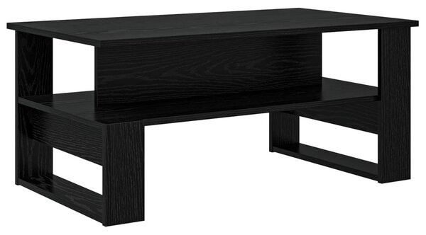 Dohányzóasztal Fekete tölgy 90 x 50 x 40 cm Faanyag
