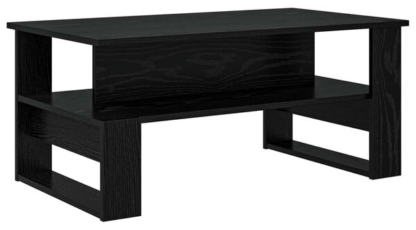 Dohányzóasztal Fekete tölgy 90 x 50 x 40 cm Faanyag