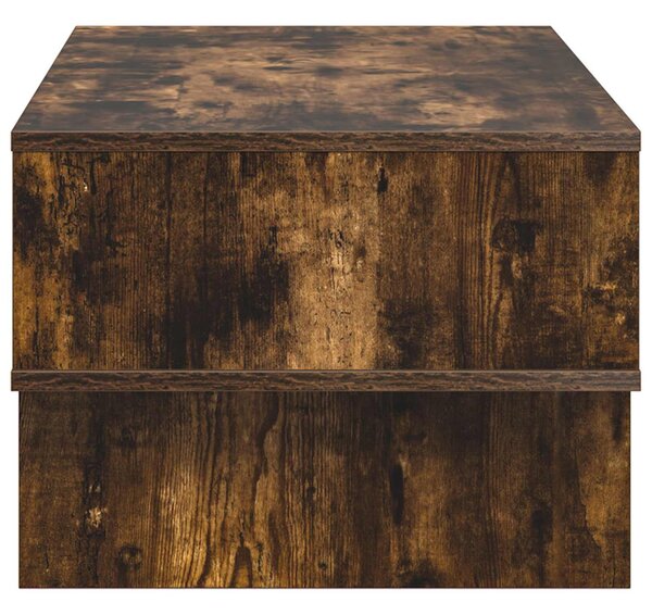 Dohányzóasztal Füstölt tölgy 80 x 46 x 35 cm Faanyag