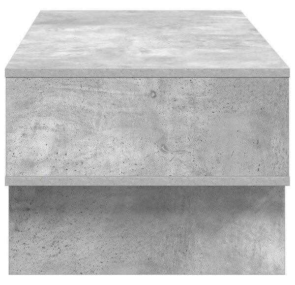 Dohányzóasztal Beton Szürke 100 x 46 x 35 cm Faanyag