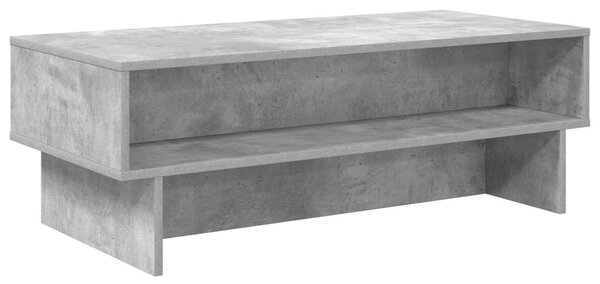 Dohányzóasztal Beton Szürke 100 x 46 x 35 cm Faanyag