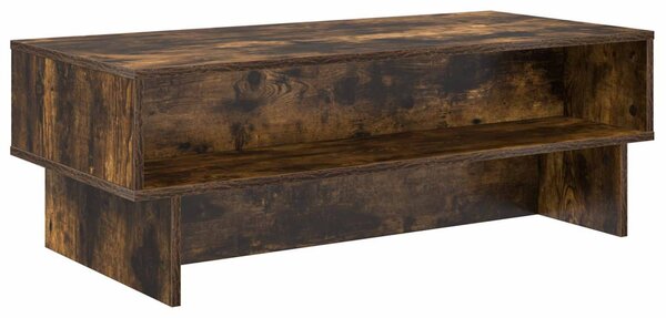 Dohányzóasztal Füstölt tölgy 100 x 46 x 35 cm Faanyag