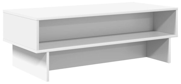 Dohányzóasztal Fehér 100 x 46 x 35 cm Faanyag