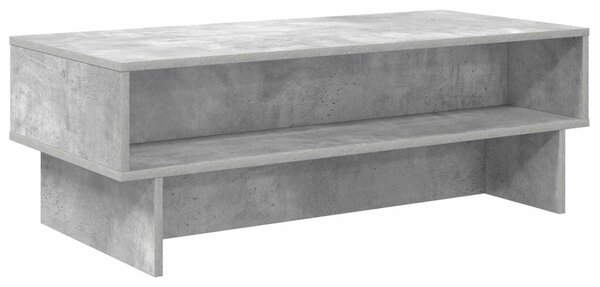 Dohányzóasztal Beton Szürke 100 x 46 x 35 cm Faanyag