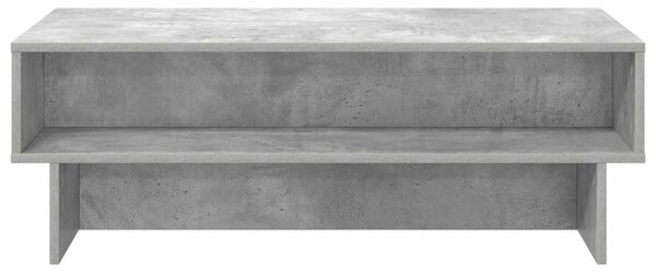 Dohányzóasztal Beton Szürke 100 x 46 x 35 cm Faanyag
