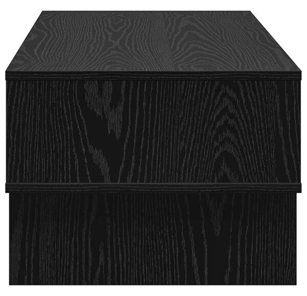 Dohányzóasztal Fekete tölgy 100 x 46 x 35 cm Faanyag