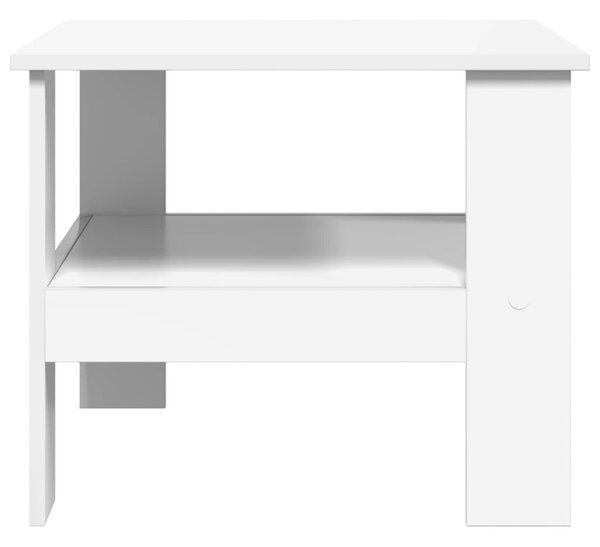 Dohányzóasztal Fehér 57 x 55 x 45 cm Faanyag