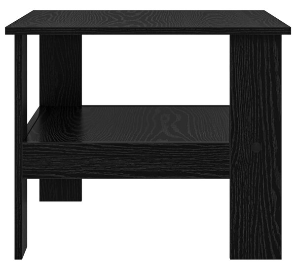 Dohányzóasztal Fekete tölgy 57 x 55 x 45 cm Faanyag
