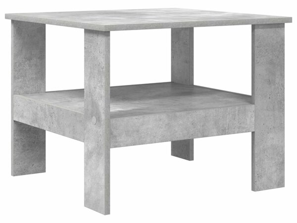 Dohányzóasztal Beton Szürke 57 x 55 x 45 cm Faanyag