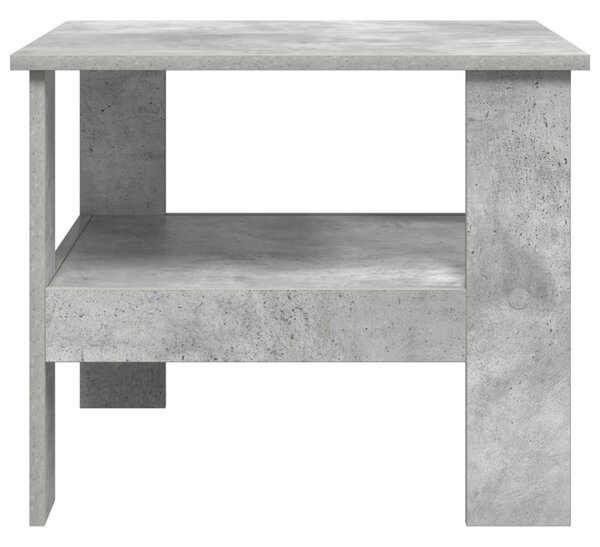 Dohányzóasztal Beton Szürke 57 x 55 x 45 cm Faanyag